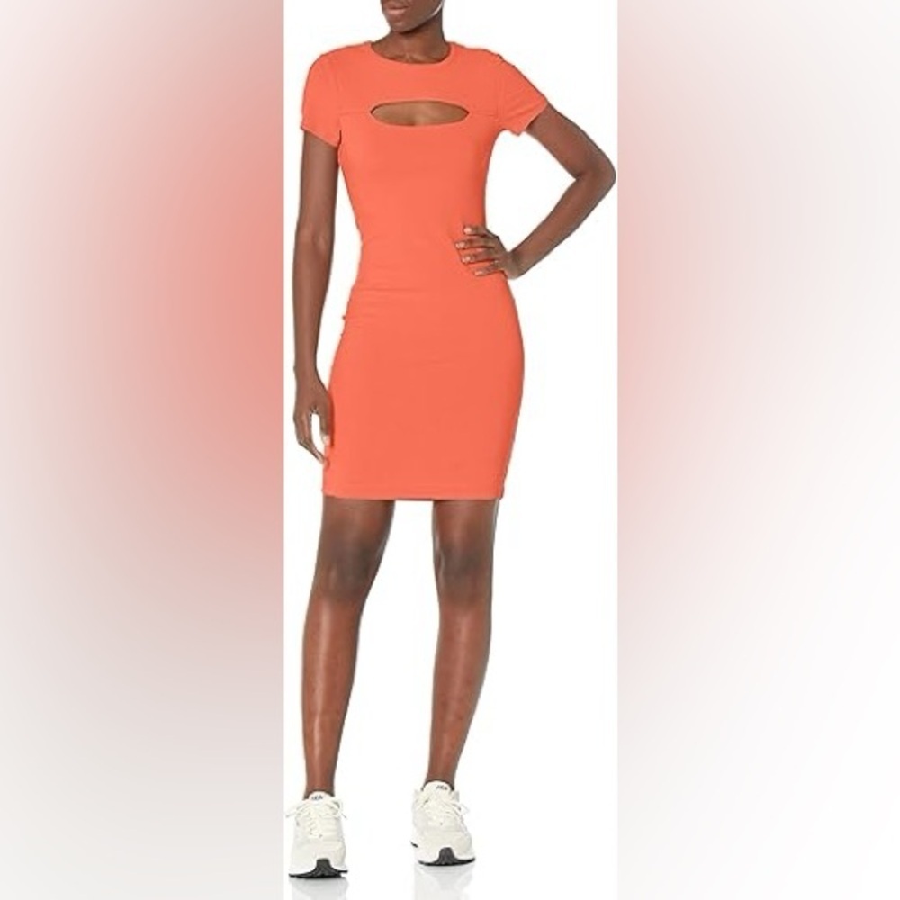 Guess Pink Bodycon Mini Dress